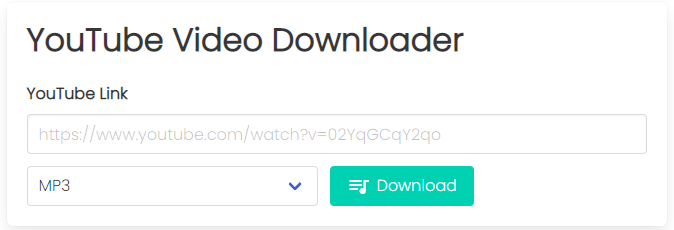 YouTube Audio Downloader